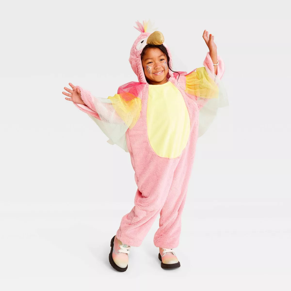 Toddler Parrot Halloween Costume Jumpsuit