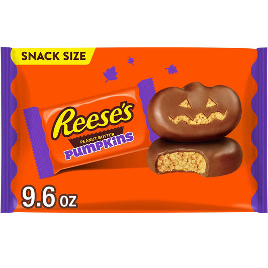 Reese's Peanut Butter Milk Chocolate Pumpkins Halloween Candy