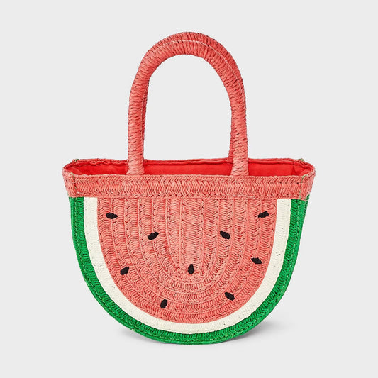 [Cat&Jack™] Watermelon Woven Tote Bag