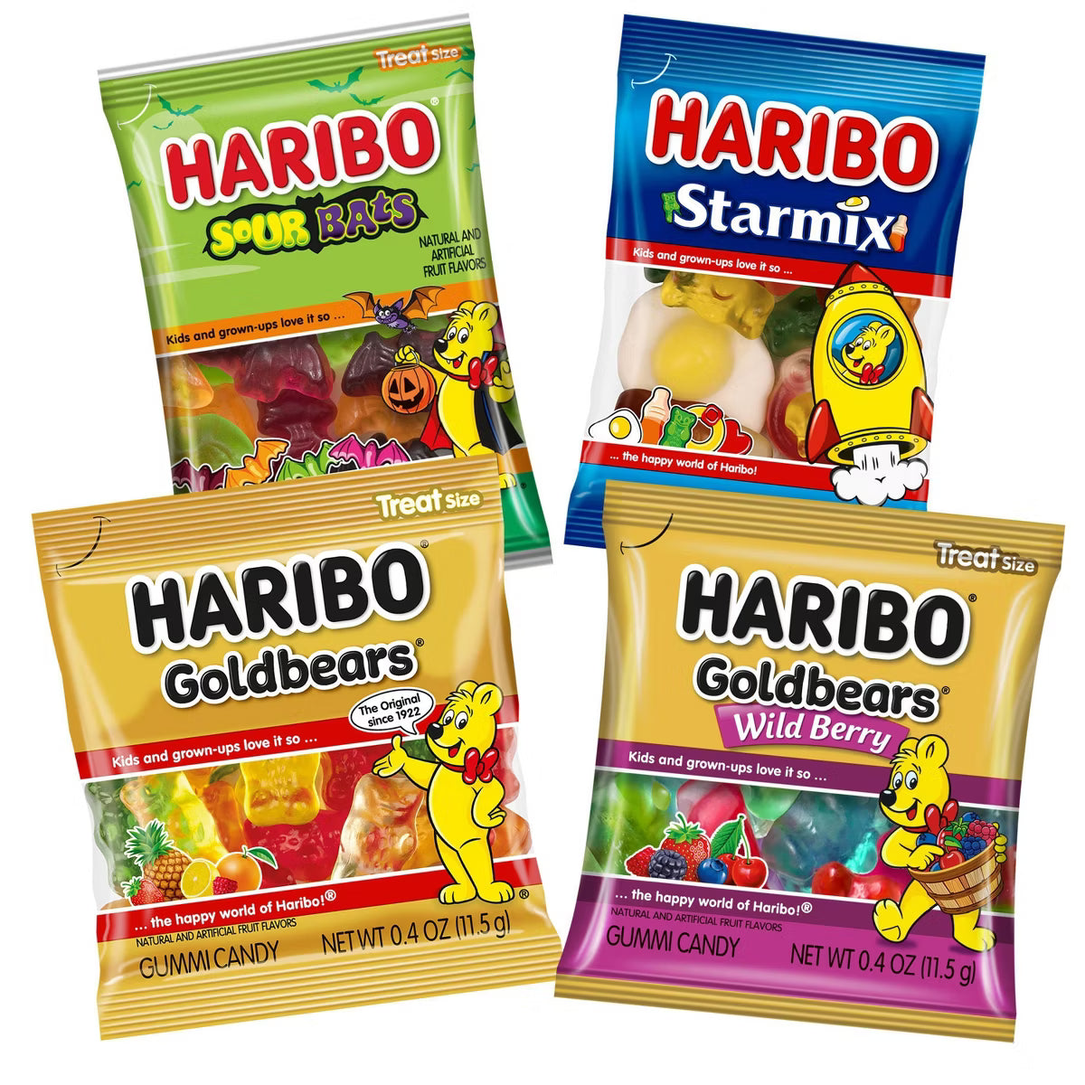 HARIBO Halloween Happy House Chewy Gummy Candy Mix - 35.2oz/80ct