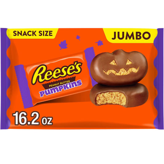 Reese's Peanut Butter Milk Chocolate Pumpkins Halloween Candy - 16.2oz