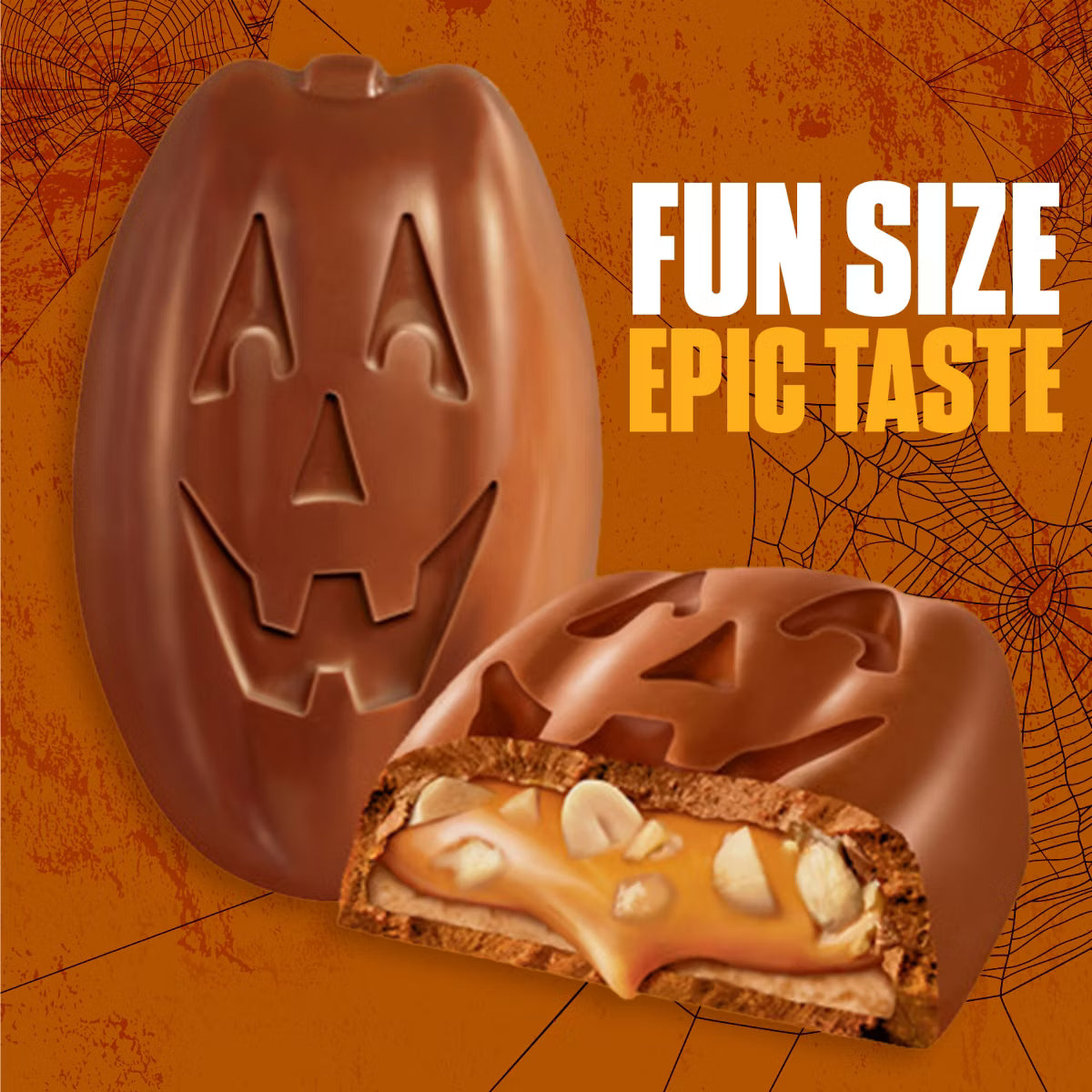 Snickers Pumpkins Halloween Candy Fun Size - 5.5oz