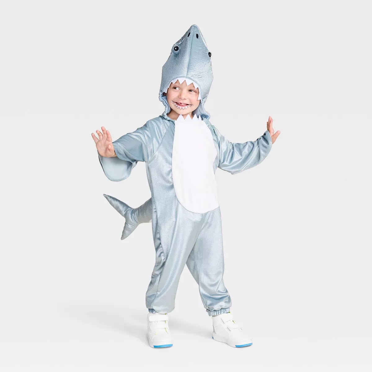 Toddler Shark Halloween Costume Jumpsuit