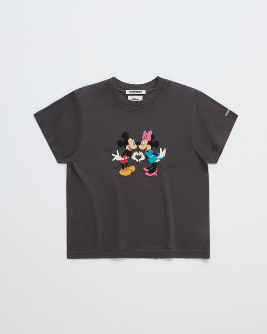 Mickey Mouse and Minnie Mouse Shrunken Tee