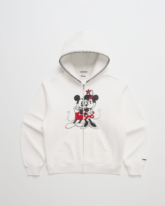 Mickey Mouse and Minnie Mouse Fleece Zip Up