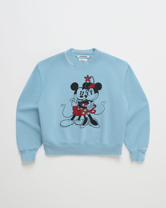 Mickey Mouse and Minnie Mouse Fleece Mockneck