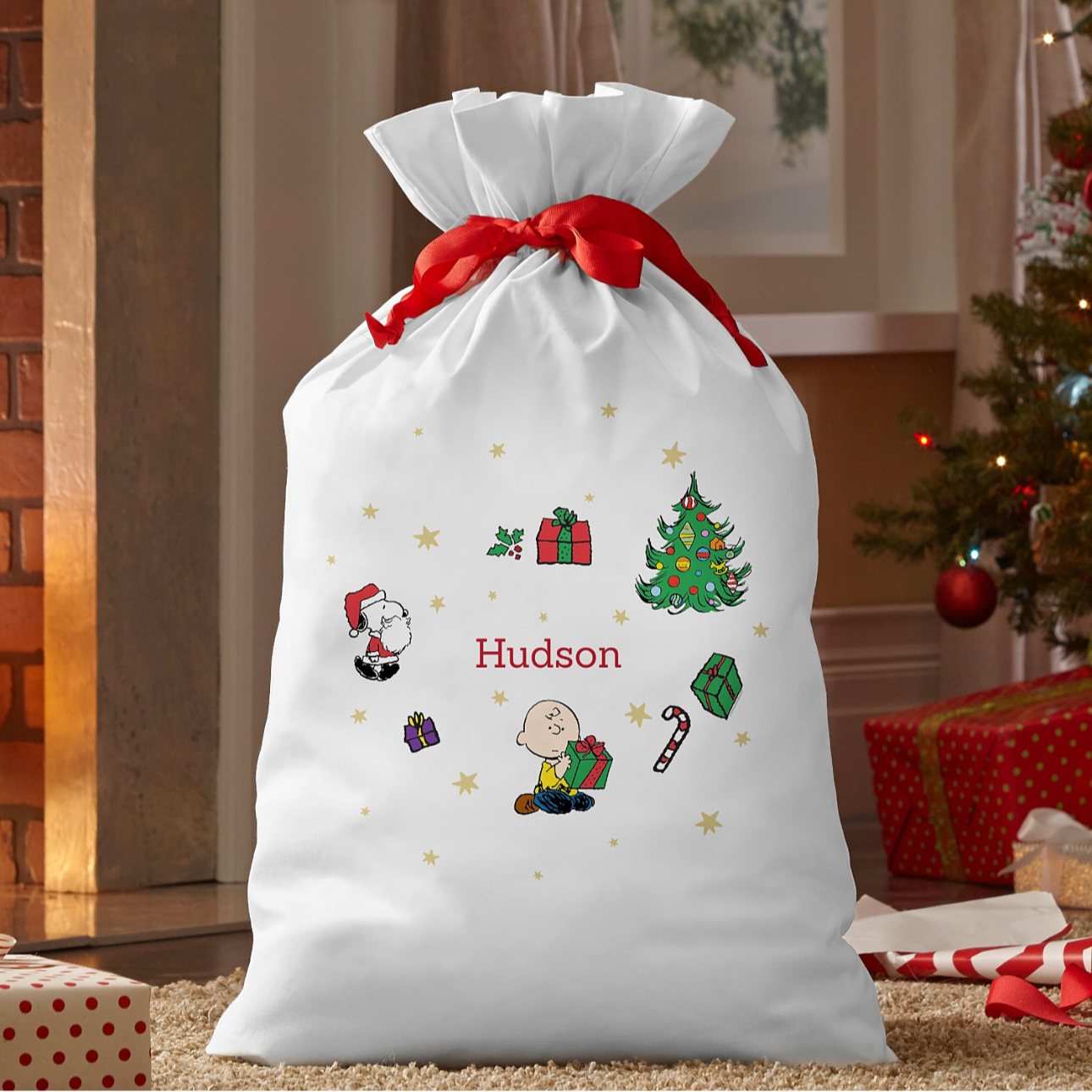 Peanuts Christmas Big Gift Bag