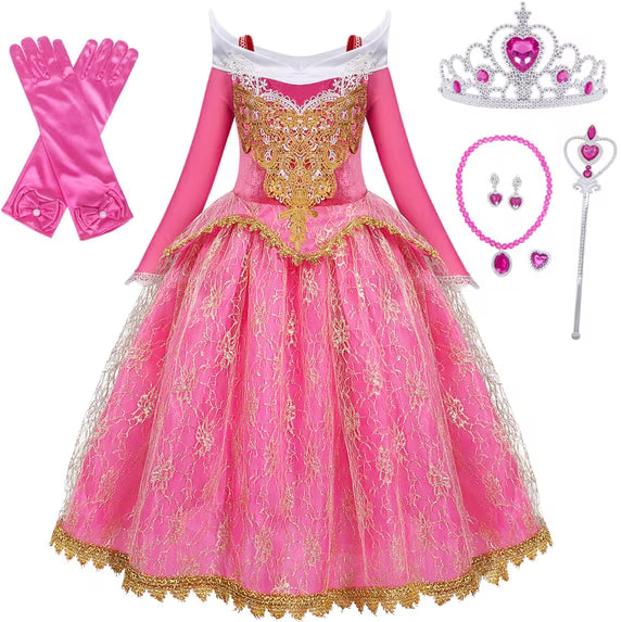 Sleeping Beauty Costume - Fancy Dress Set (JB)