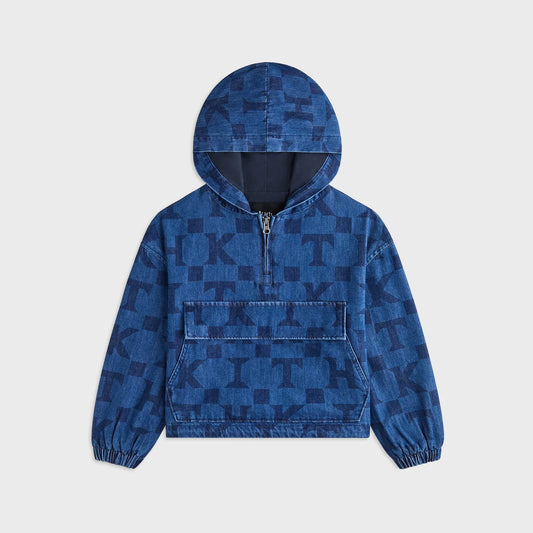 Kith Kids Monogram Denim Harrison Pullover