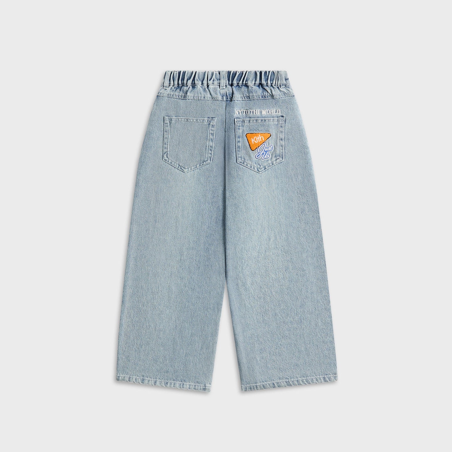 Kith Kids NY to The World Denim Wide Leg Heston Jean