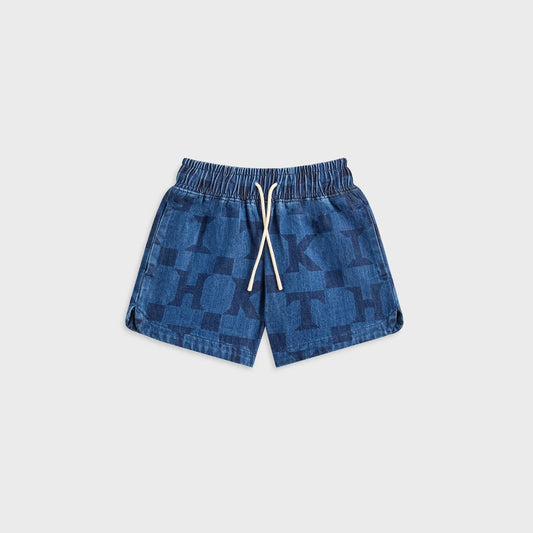 Kith Kids Monogram Denim Short