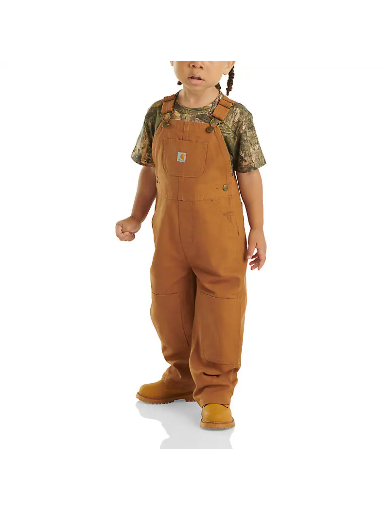[Baby/Toddler] Loose Fit Canvas Bib Overall - 사계절용
