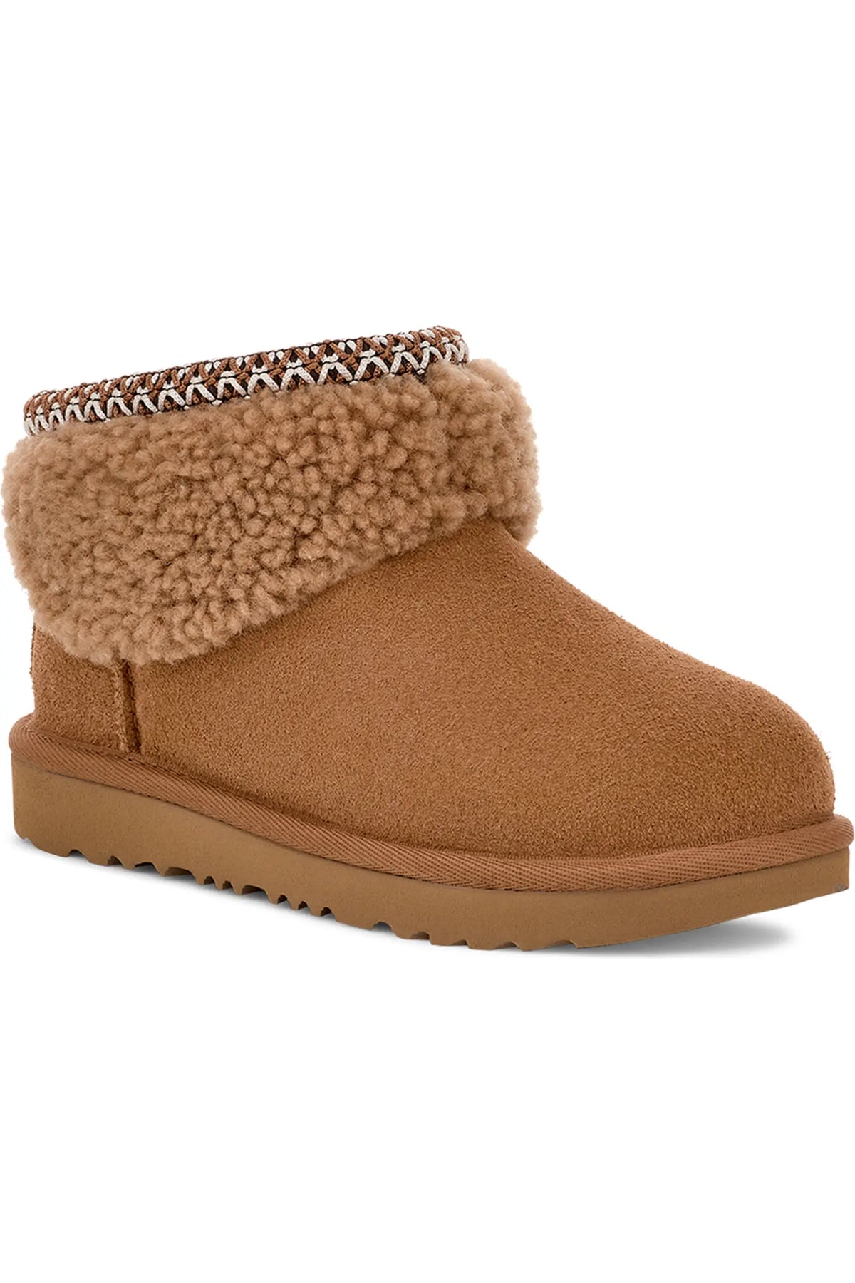 Classic Ultra Mini Max Curly Shearling Boot