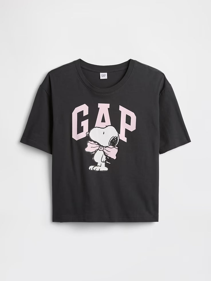 Adult Peanuts Oversized Gap Logo T-Shirt