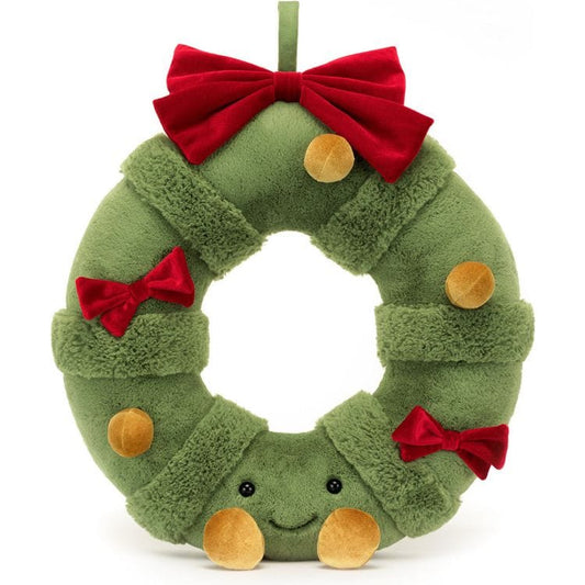 Amuseables Decorated Christmas Wreath