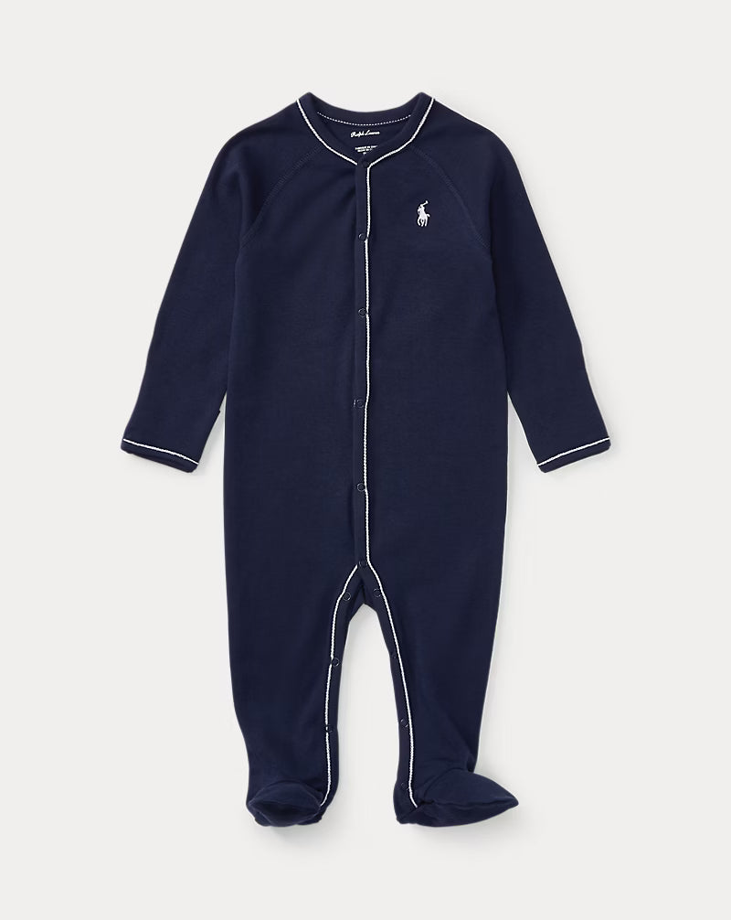 Cotton Jersey Footed Coverall