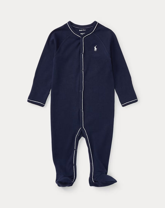 Cotton Jersey Footed Coverall