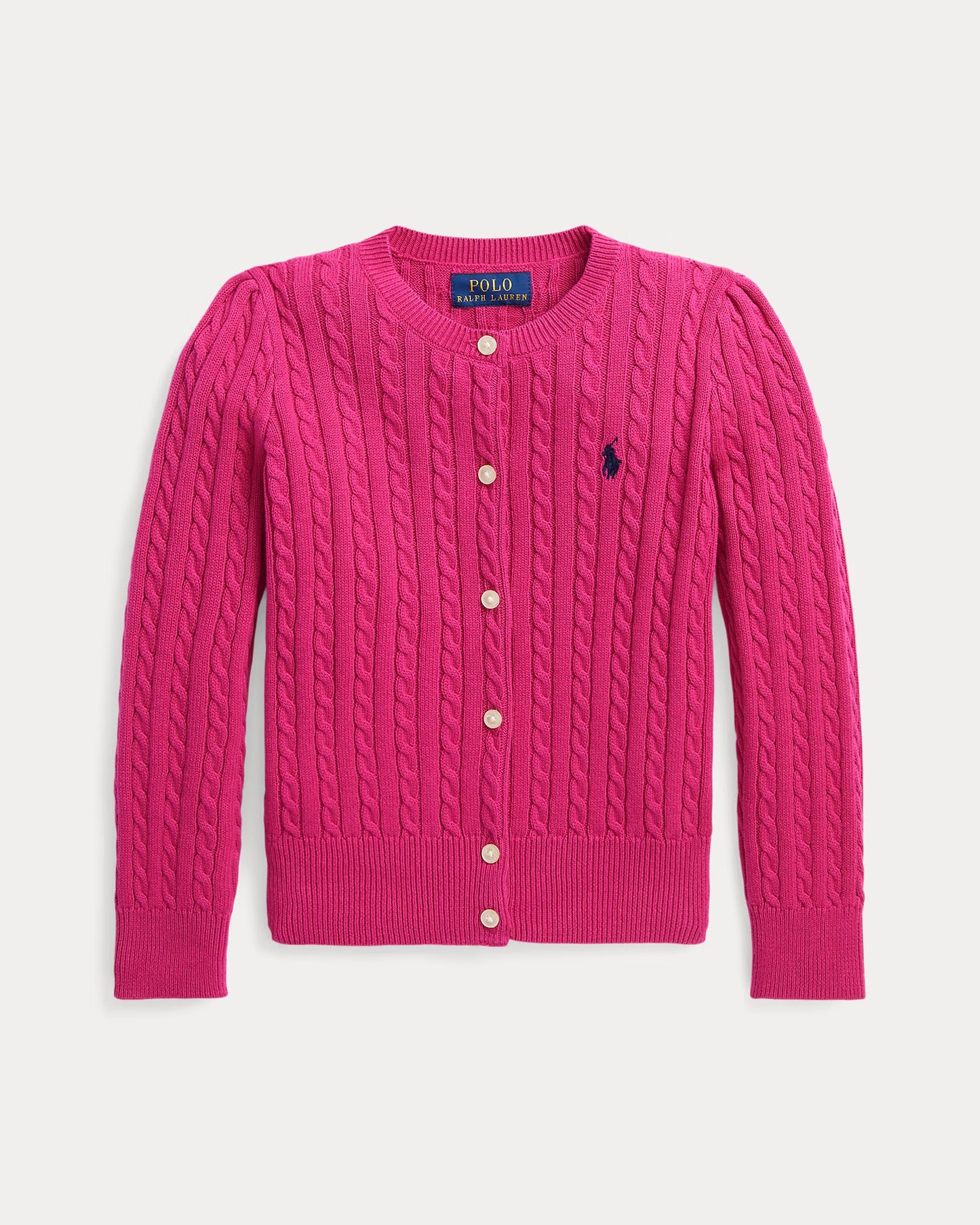 Mini-Cable Cotton Cardigan (4 Colors)