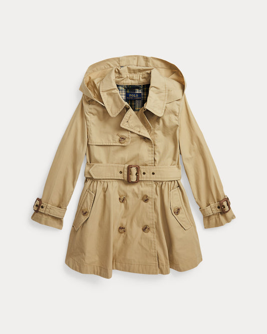 Hooded Trench Coat