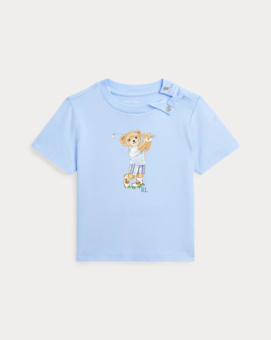 Polo Bear Cotton Jersey Tee