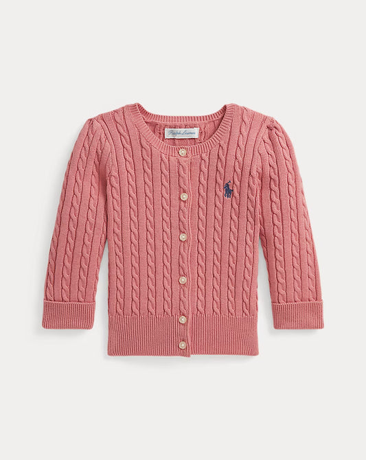 Mini-Cable Cotton Cardigan (4 Colors)