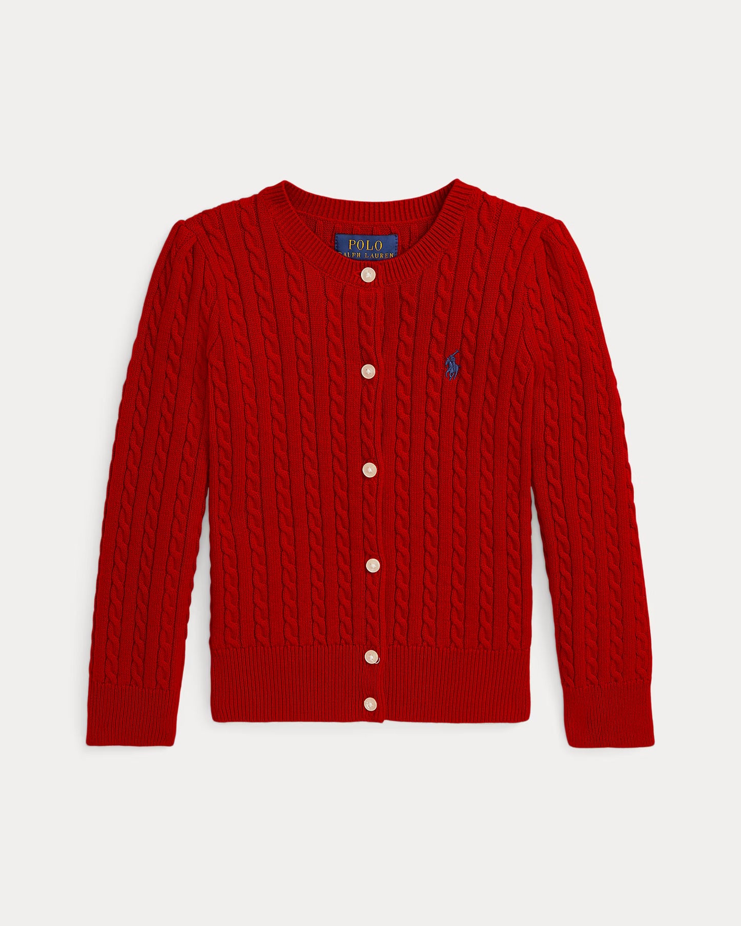 Mini-Cable Cotton Cardigan (4 Colors)