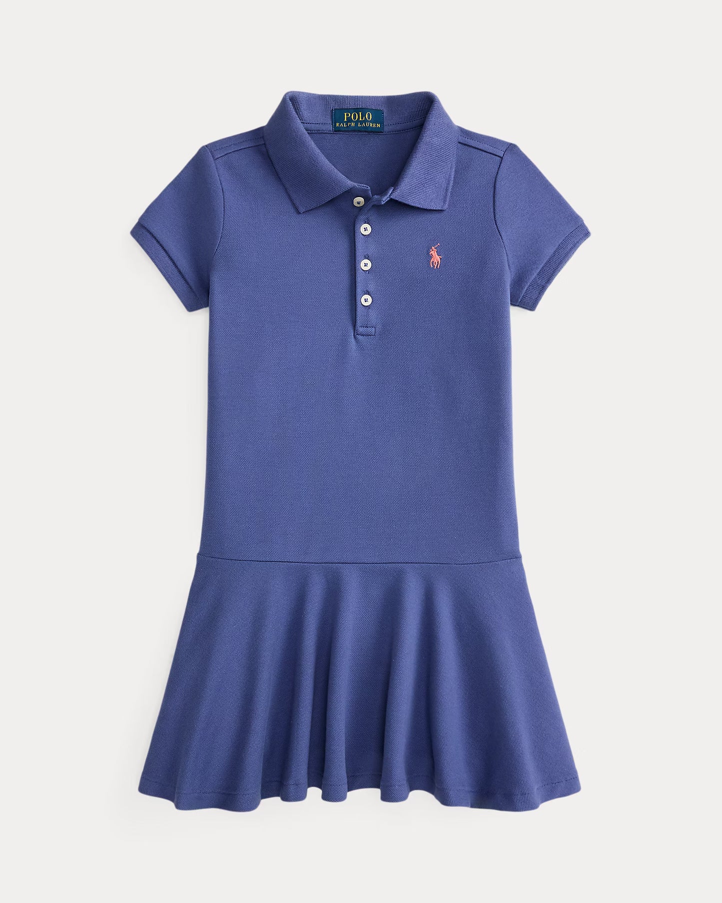 Stretch Mesh Polo Dress (2 Colors)