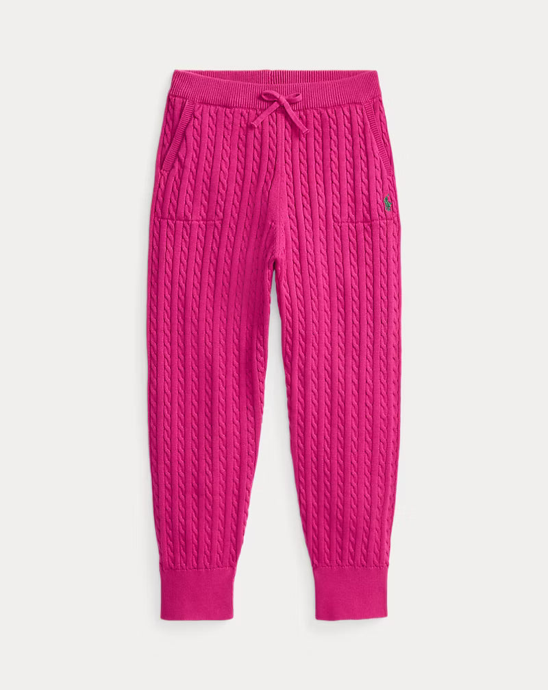 Mini-Cable Cotton Jogger Pant (2 Colors)
