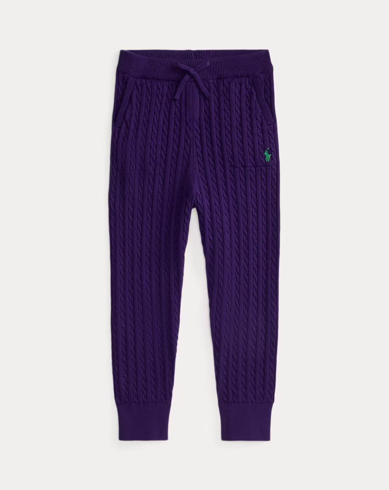 Mini-Cable Cotton Jogger Pant (2 Colors)