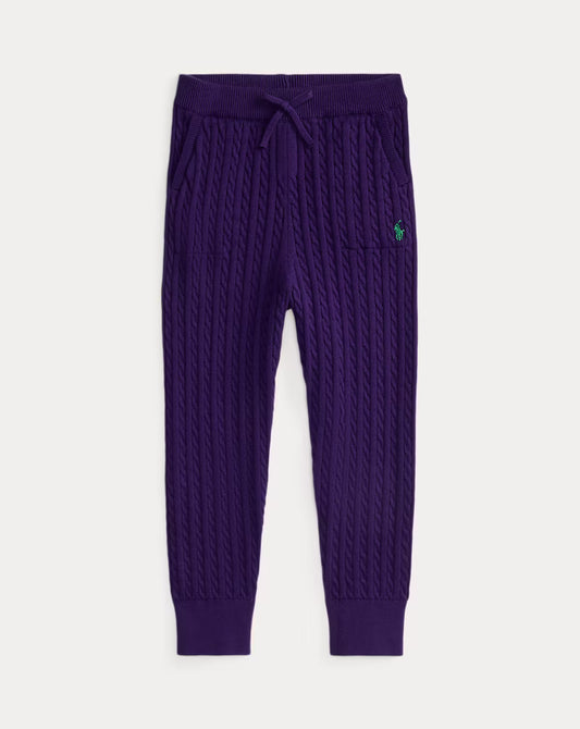 Mini-Cable Cotton Jogger Pant (2 Colors)