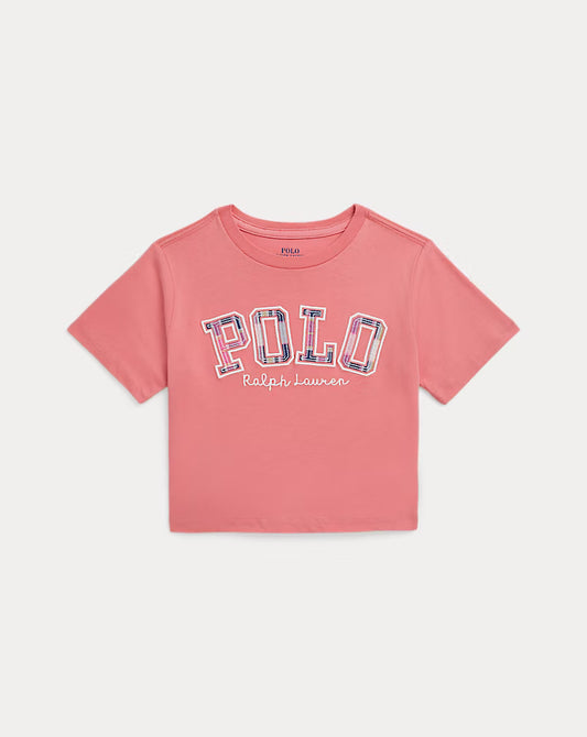 Logo Cotton Jersey Boxy Tee