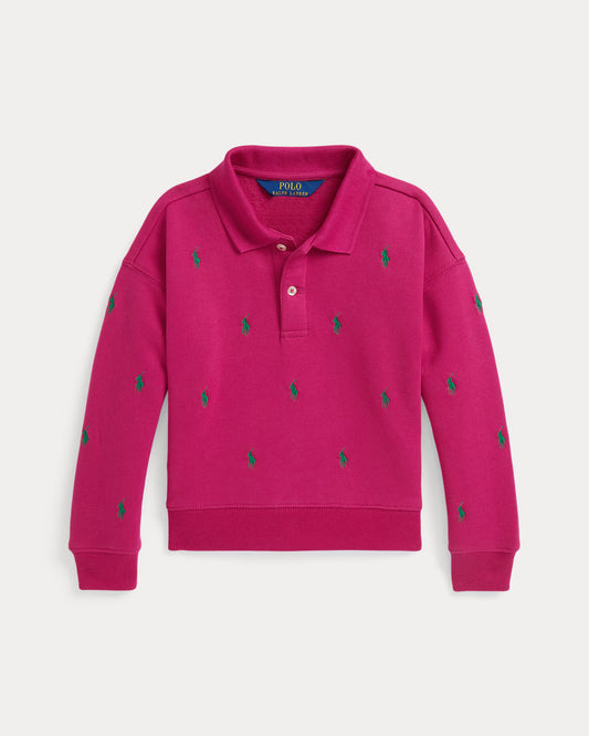 Polo Pony Fleece Polo Sweatshirt