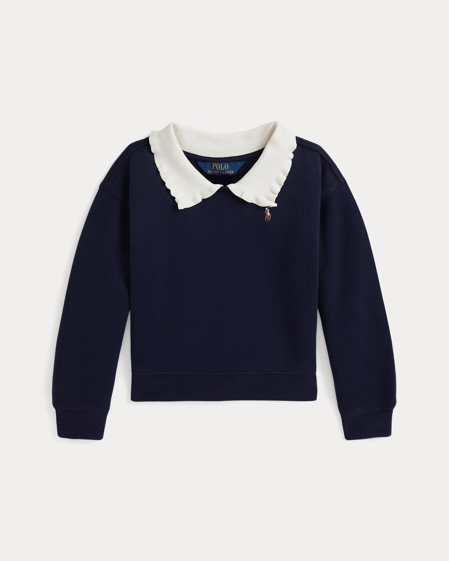 Collared Fleece Sweatshirt