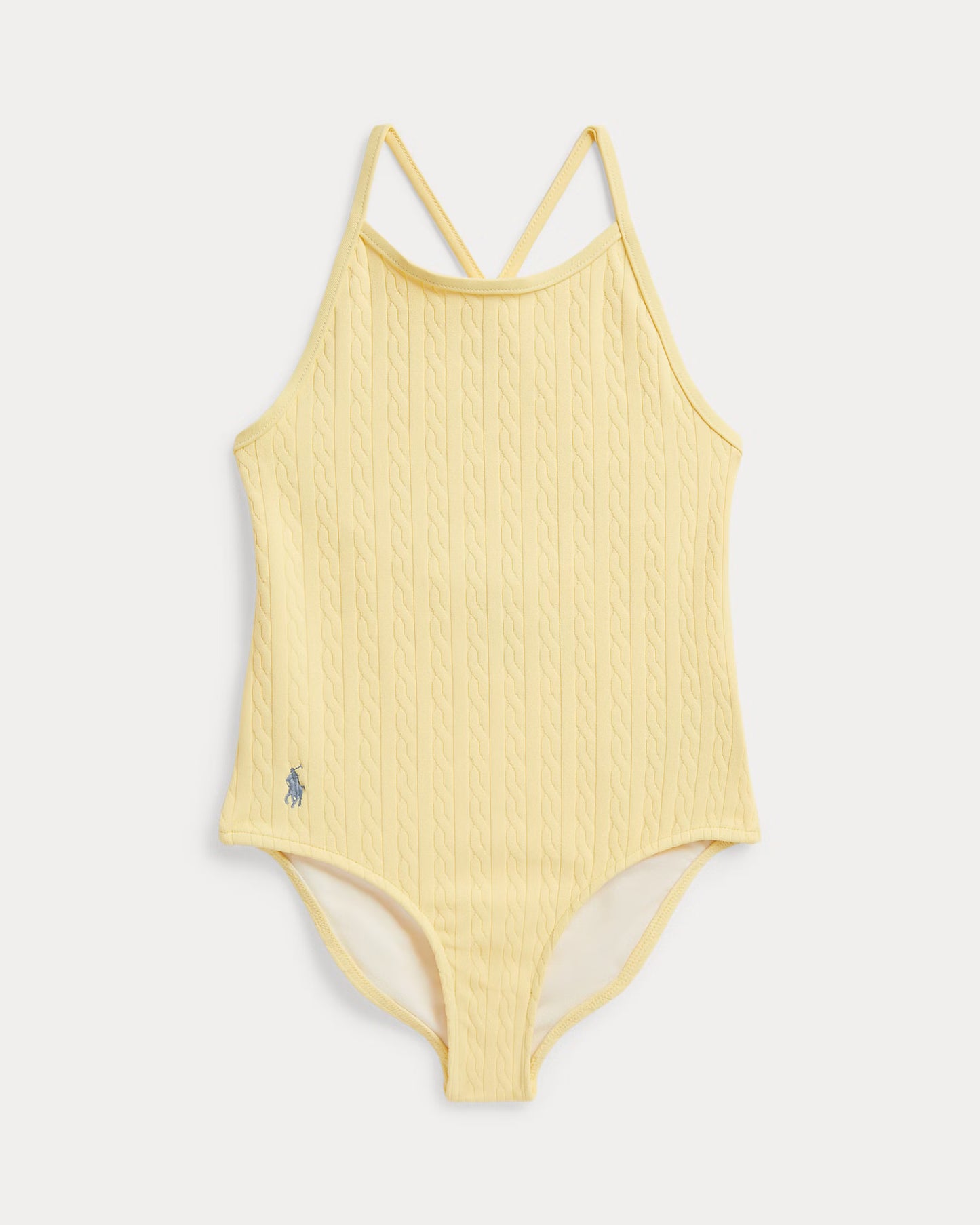 Mini-Cable Jacquard One-Piece Swimsuit (2 Colors)