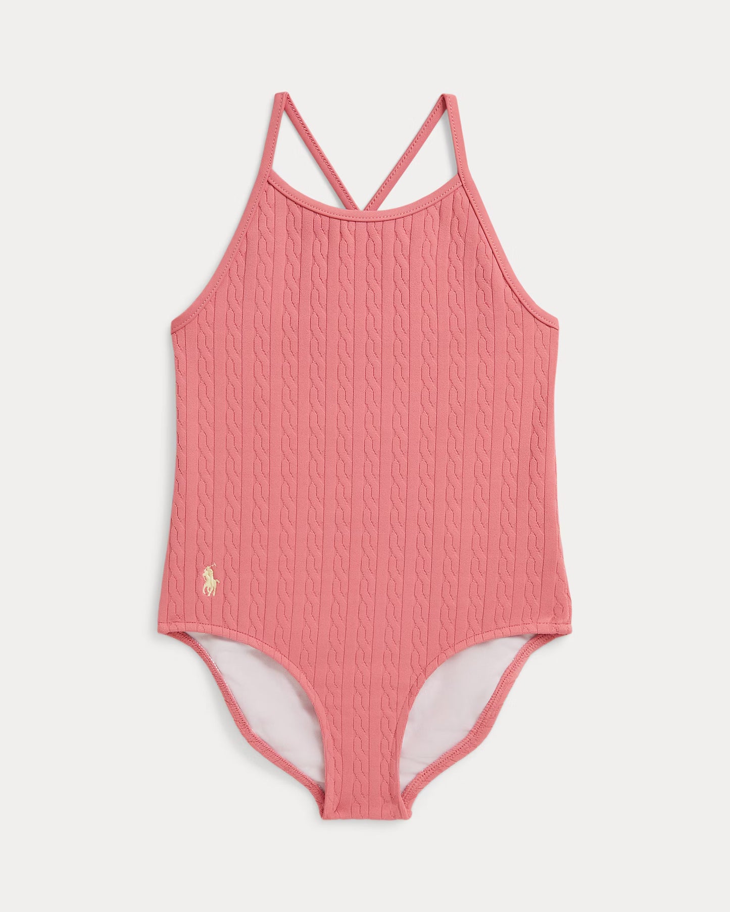 Mini-Cable Jacquard One-Piece Swimsuit (2 Colors)
