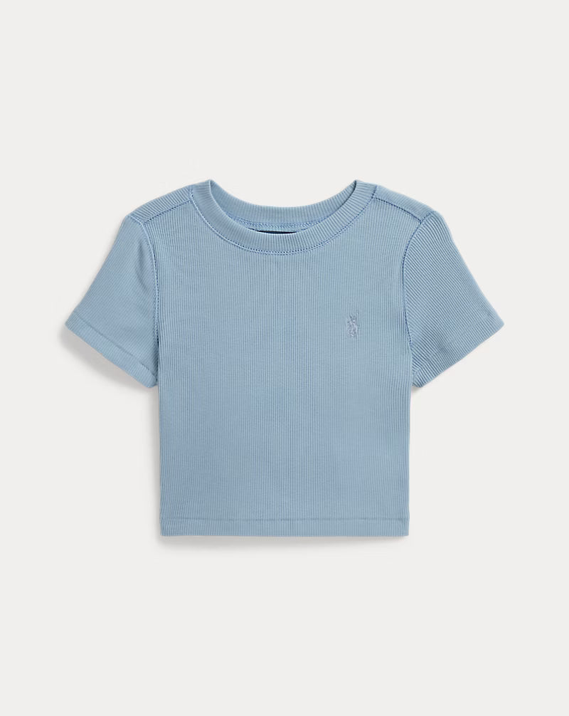 Ribbed Boxy Tee (2 Colors)