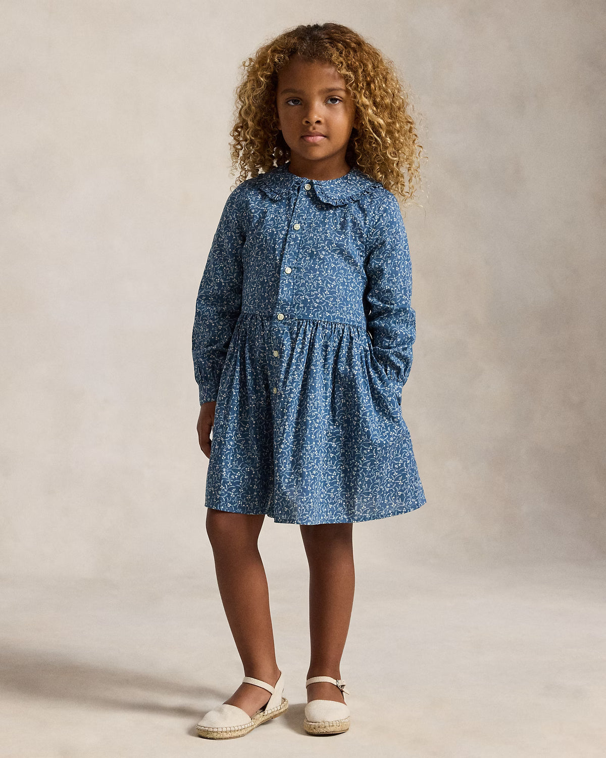 Floral Cotton Shirtdress