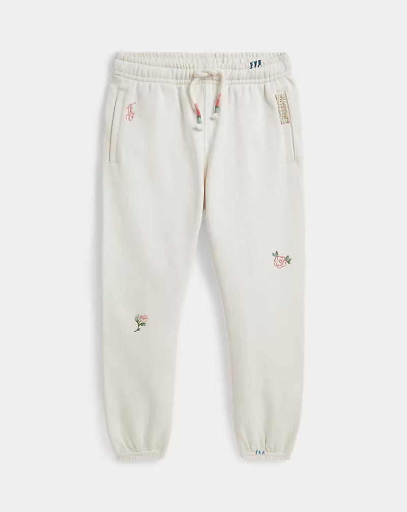 Embroidered French Terry Jogger Pant