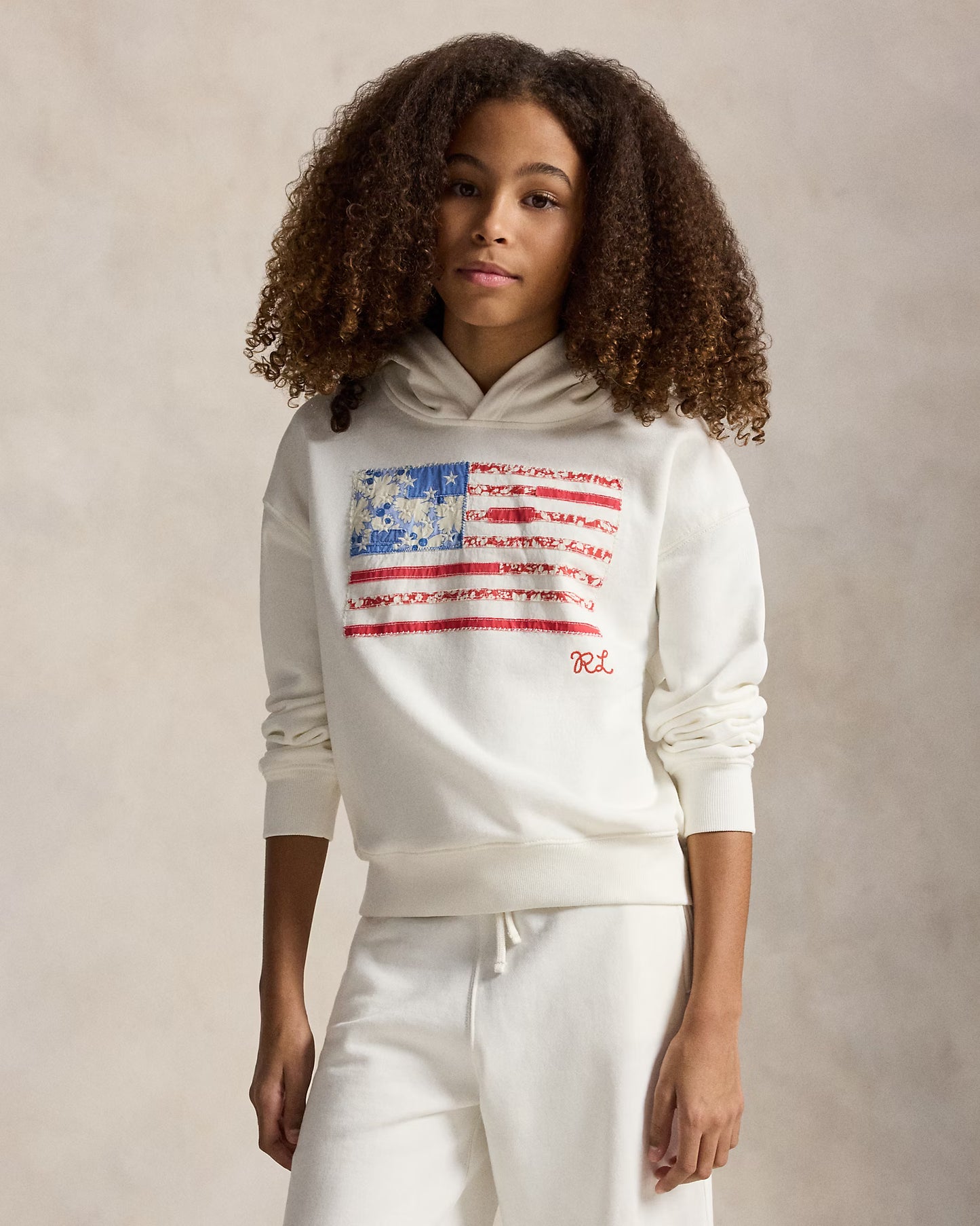 Flag French Cotton Terry Hoodie