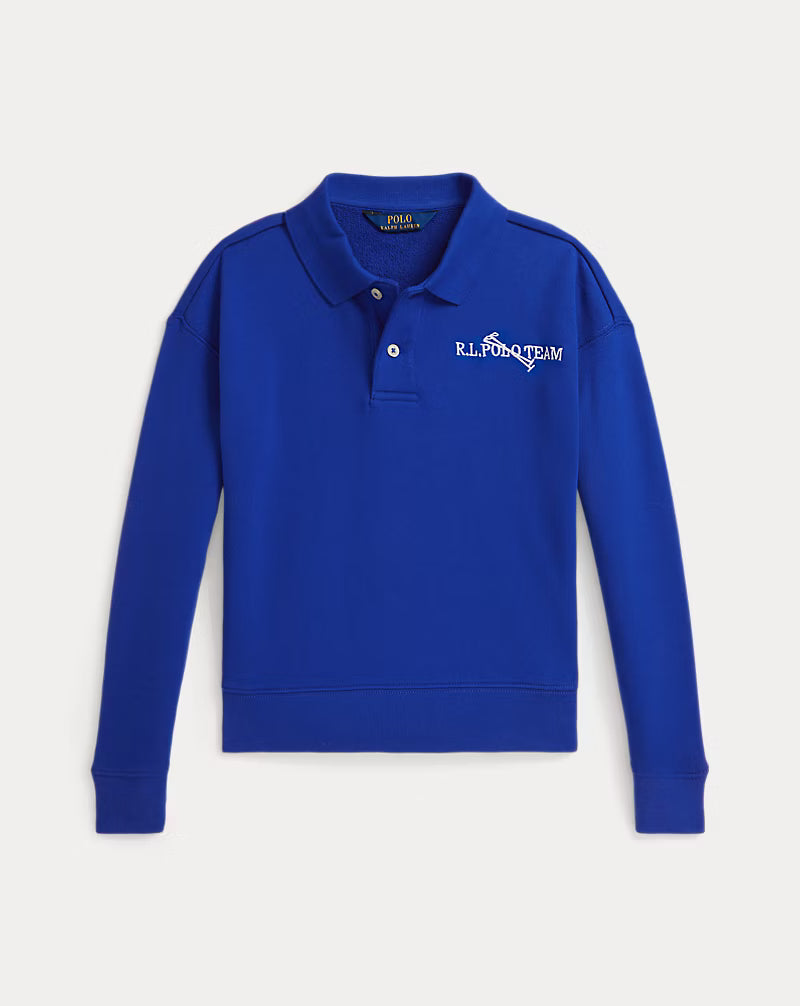 Polo Team Terry Polo Sweatshirt (2 Colors)