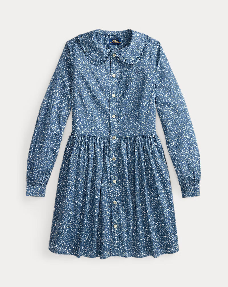 Floral Cotton Shirtdress