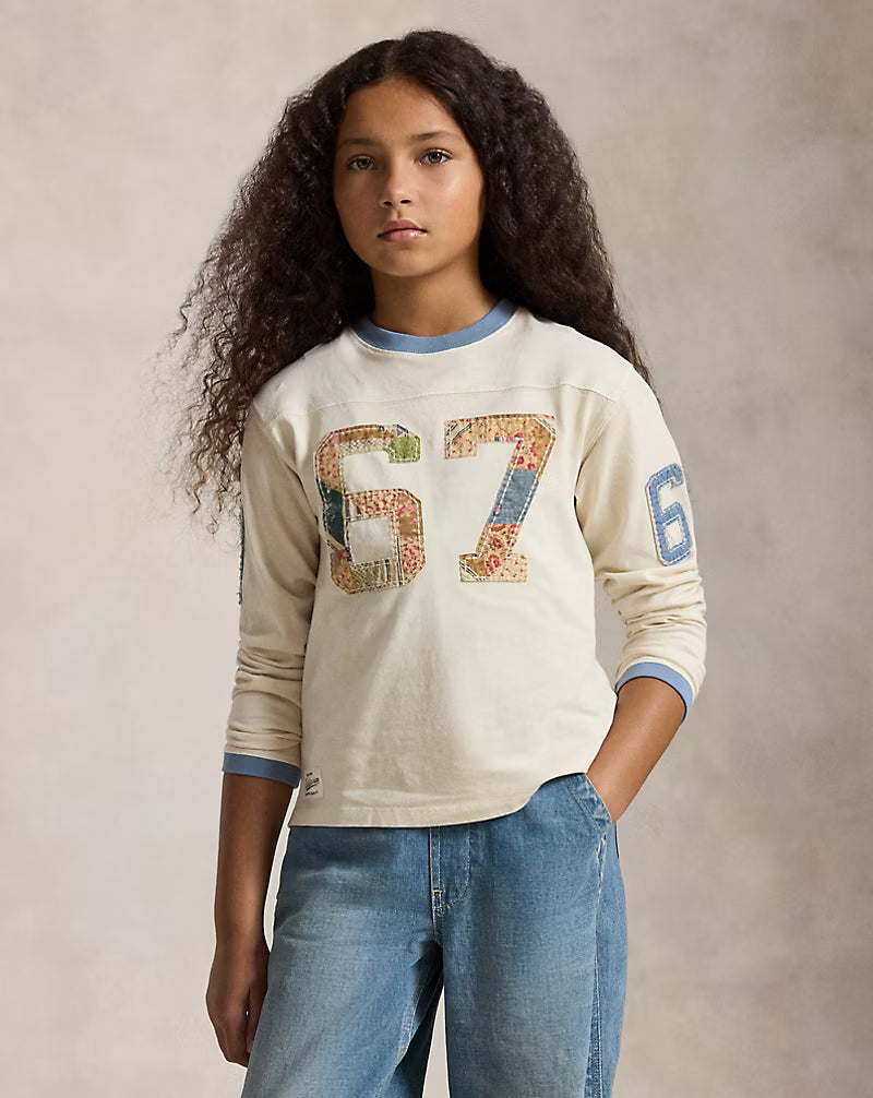 Logo Cotton Long-Sleeve Tee