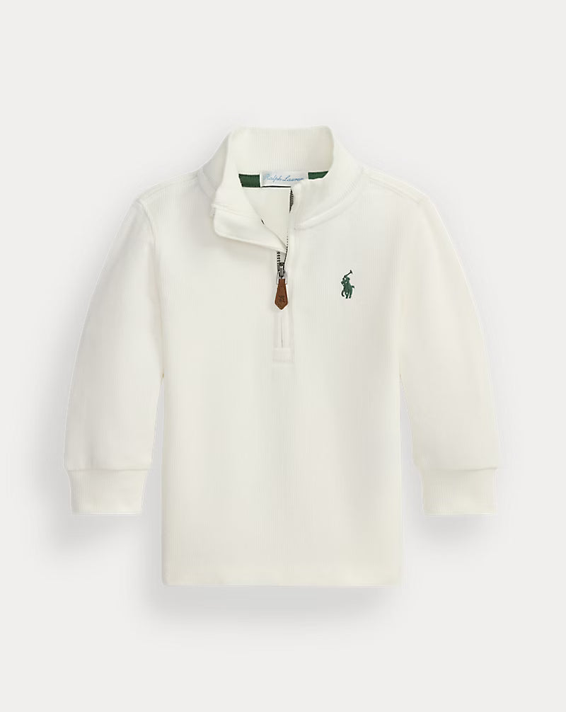 Estate-Rib Quarter-Zip Pullover (2 Colors)