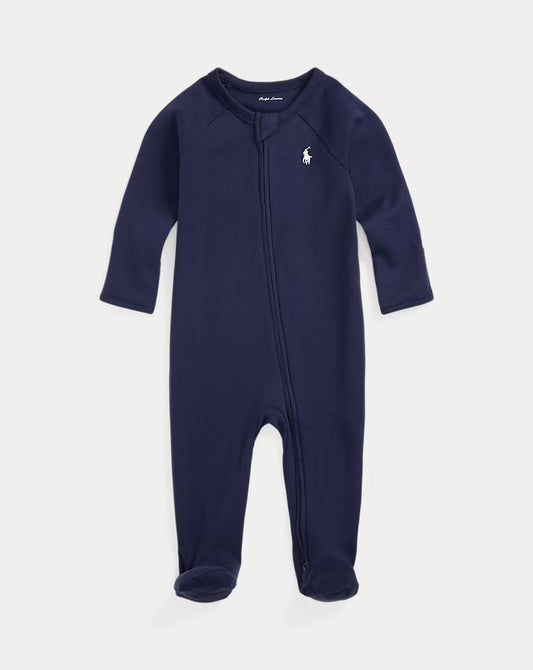 Cotton Interlock Footed Coverall