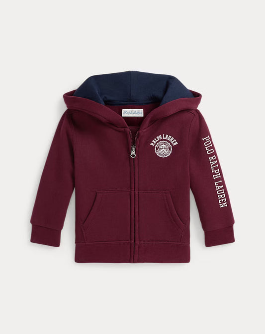 Logo Fleece Full-Zip Hoodie