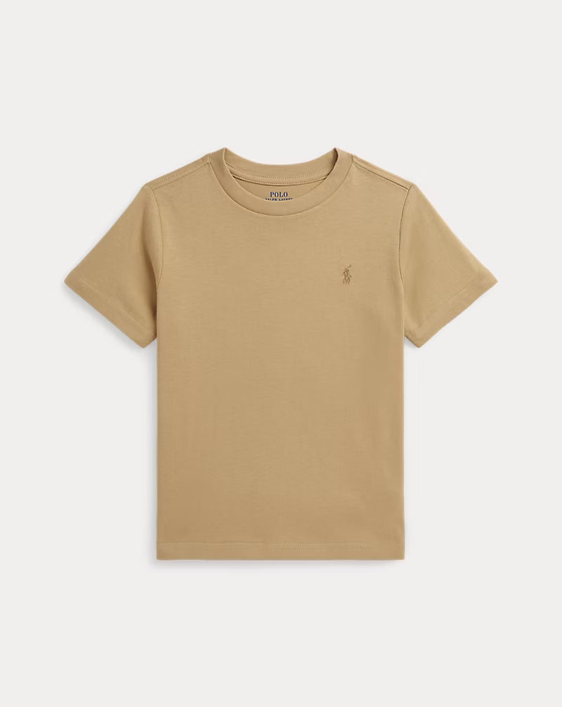Cotton Jersey Crewneck Tee (4 Colors)