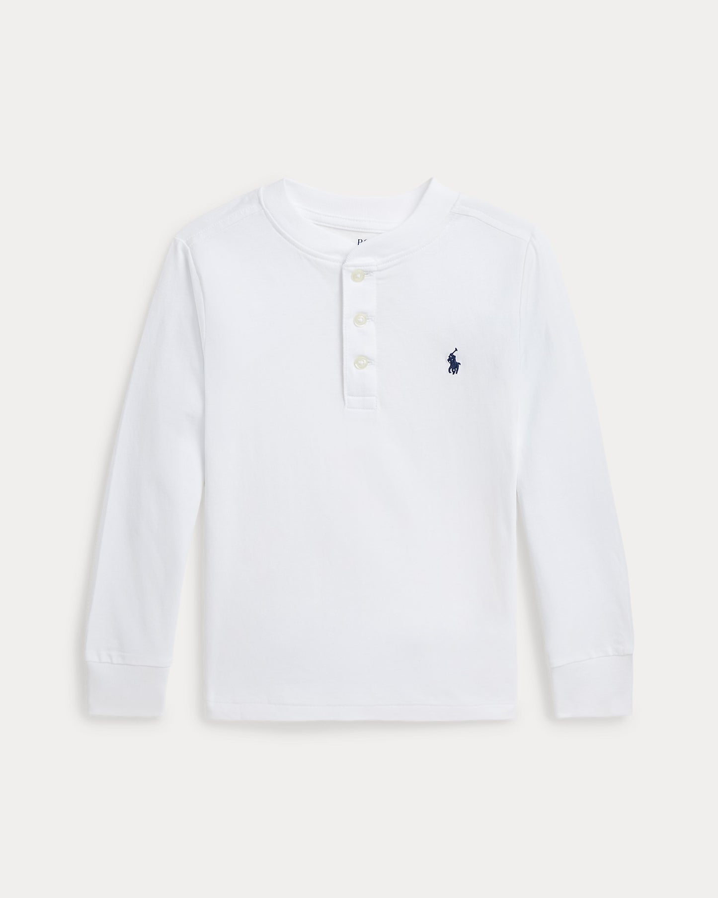 Cotton Jersey Henley Shirt (2 Colors)