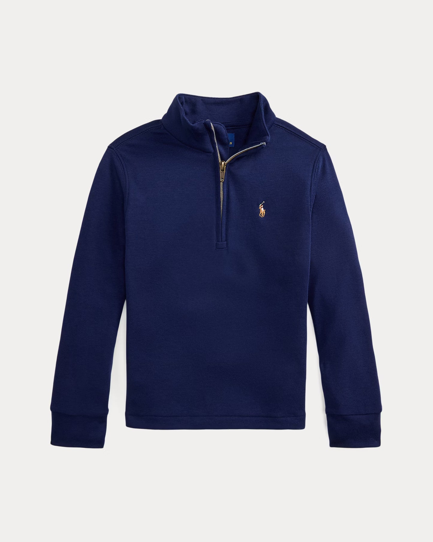 Cotton Interlock Quarter-Zip Pullover (2 Colors)