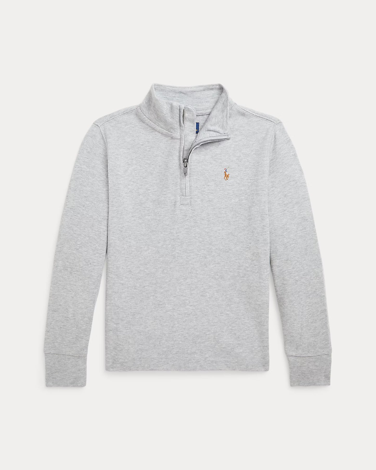 Cotton Interlock Quarter-Zip Pullover (2 Colors)