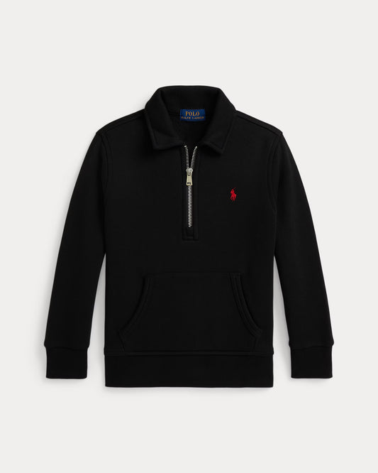 Fleece Collared Sweatshirt (2 Colors)